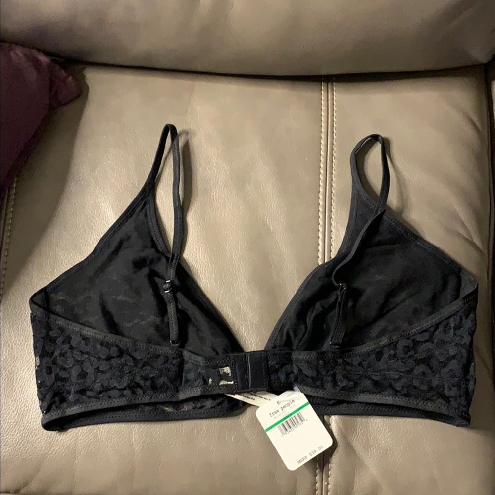 Free People Toni Bralette In Black - Picture 6 of 10